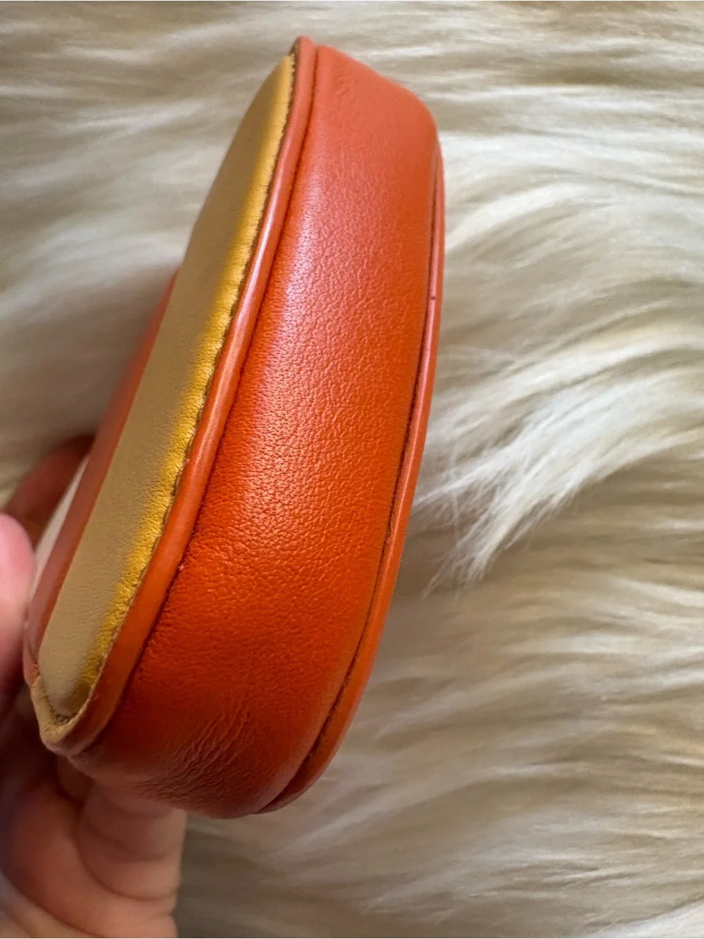 RARE COACH LEATHER CANDY COIN POUCH